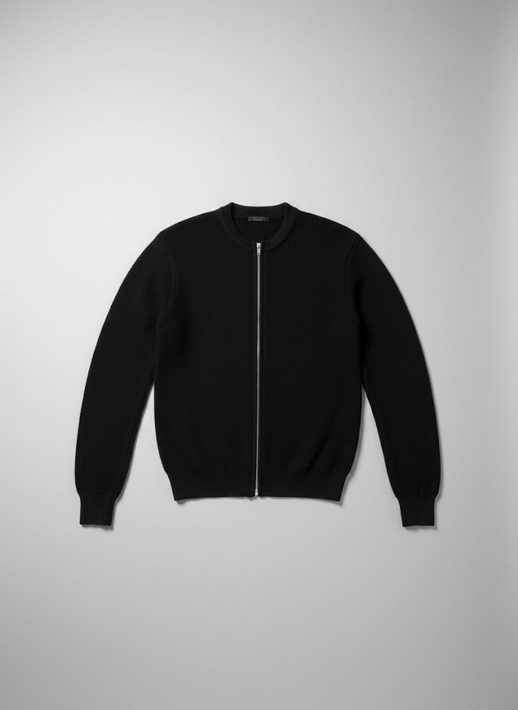 VIENNA BLACK FULL ZIP