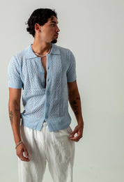 STOCKHOLM CROCHET SHIRT